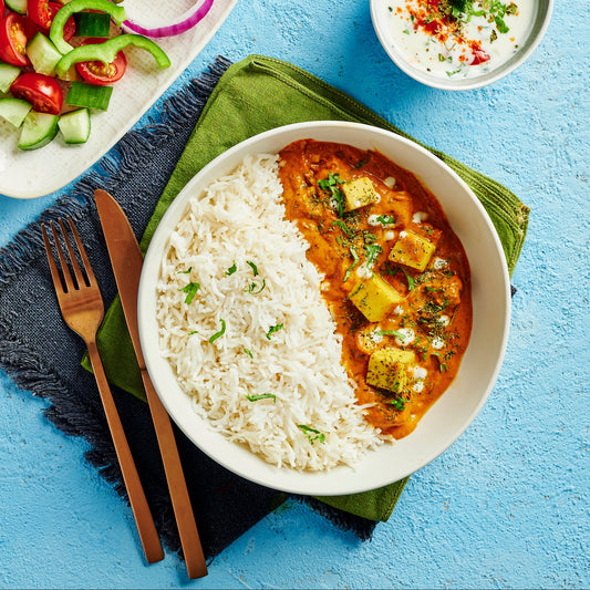Butter Paneer with Saffron Rice